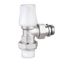 Вентиль угловой для отопления ручной регулировки PPR 20х1/2" НР (LL3225E 1/2") 
