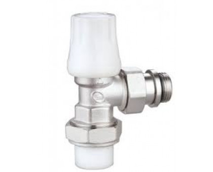 Вентиль угловой для отопления ручной регулировки PPR 25х3/4" НР (LL3225E 3/4")
