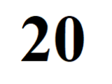  20