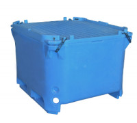 Ванна контейнера изотерм. 600л BCS56х4 Синий И620С с крышкой контейнера изотерм(ДВУХСТЕННЫЙ)