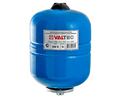 Бак расш. для ГВС и ХВС 24л. СИНИЙ ValTec VT.AV.B.060024 (3/4 НР) Бак расш. для ГВС и ХВС 24л. СИНИЙ ValTec VT.AV.B.060024 (3/4 НР)