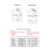 Бак расширительный для отопления  35л. КРАСНЫЙ ValTec VT.RV.R.060035 (3/4 НР)