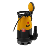 Дренажный насос для чистой и грязной воды DP-600S, 600 Вт, напор 7 м, 13000 л/ч// Denzel 97268						