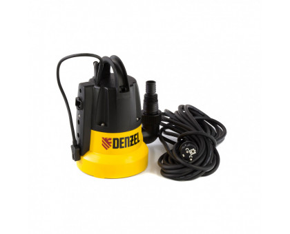 Дренажный насос DP500E, 500 Вт ( 7 м³ напор 7 м ) Denzel 97218 Дренажный насос DP500E, 500 Вт ( 7 м³ напор 7 м ) Denzel 97218