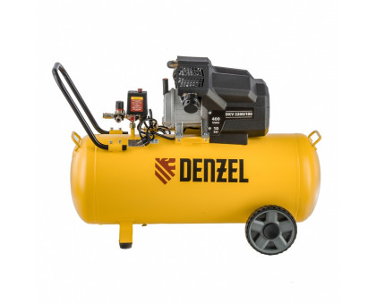 Компрессор воздушный DKV2200/100,Х-PRO 2.2 кВт, 400 л/мин, 100л// Denzel 58079 Компрессор воздушный DKV2200/100,Х-PRO 2.2 кВт, 400 л/мин, 100л// Denzel 58079