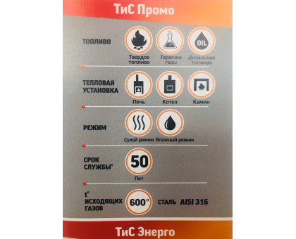 Труба Моно L500 ТМ-Р 316-0.5 D200										