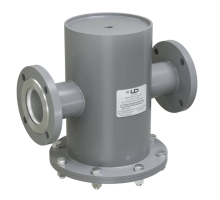 Грязевик абонентский LD вертикальный фланцевый DN  50 PN 16
