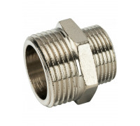 Ниппель латунь перех Ду40х20 (LL6050 1.1/2"-3/4") нр-нр 