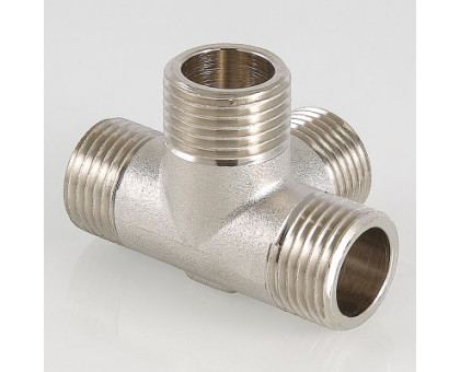 Крестовина двухплоскостная VALTEC 1/2 нар. VTr.661.N.0004 Крестовина двухплоскостная VALTEC 1/2 нар. VTr.661.N.0004