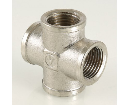 Крестовина 3/4 вн. НИКЕЛЬ VALTEC* VTr.760.N.0005 Крестовина 3/4 вн. НИКЕЛЬ VALTEC* VTr.760.N.0005