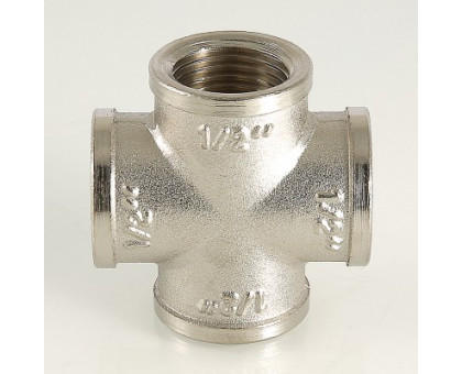 Крестовина 3/4 вн. НИКЕЛЬ VALTEC* VTr.760.N.0005 Крестовина 3/4 вн. НИКЕЛЬ VALTEC* VTr.760.N.0005