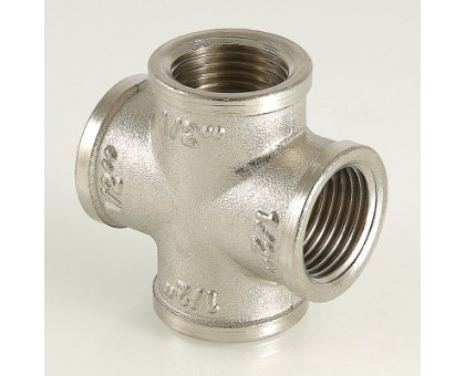 Крестовина 3/4 вн. НИКЕЛЬ VALTEC* VTr.760.N.0005 Крестовина 3/4 вн. НИКЕЛЬ VALTEC* VTr.760.N.0005