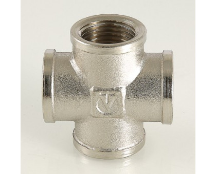Крестовина 3/4 вн. НИКЕЛЬ VALTEC* VTr.760.N.0005 Крестовина 3/4 вн. НИКЕЛЬ VALTEC* VTr.760.N.0005