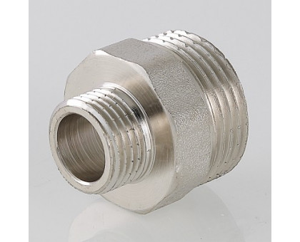 Ниппель переходной 1 1/4 х 1/2 НИКЕЛЬ нар.-нар. VALTEC* VTr.580.N.0704 Ниппель переходной 1 1/4 х 1/2 НИКЕЛЬ нар.-нар. VALTEC* VTr.580.N.0704