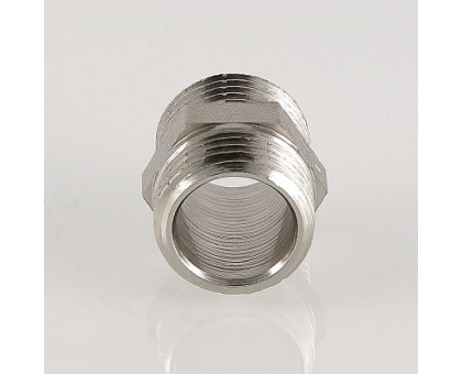 Ниппель НИКЕЛЬ  1/2" нар.-нар. VALTEC* VTr.582.N.0004