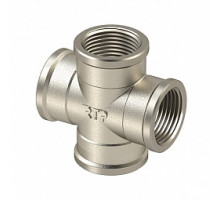 Крестовина латунная  1/2" РТП