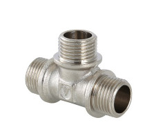 Тройник НИКЕЛЬ  1/2" нар.-нар.-нар.  VALTEC* VTr.131.N.0004