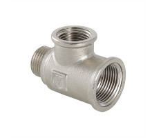 Тройник переходной НИКЕЛЬ   3/4" х 1/2" х 3/4" вн.-вн.-нар. VTr.134.RN.050405