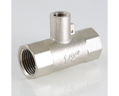 Тройник VALTEC, под датчик теплосчётчика 1/2" х M10 х 1/2" вн.-вн.-вн. VTr.250.N.0004 Тройник VALTEC, под датчик теплосчётчика 1/2" х M10 х 1/2" вн.-вн.-вн. VTr.250.N.0004