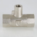 Тройник VALTEC, под датчик теплосчётчика 1/2" х M10 х 1/2" вн.-вн.-вн. VTr.250.N.0004