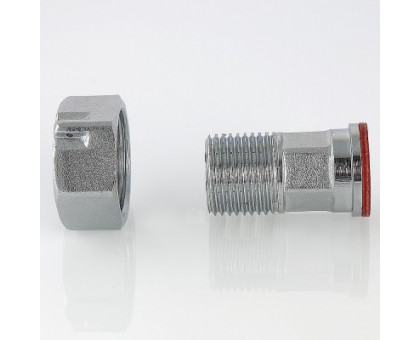Полусгон с накидной гайкой, с обратным клапаном ½" VALTEC (¾" - ½") ВН-НР VTr.612.N.0004 Полусгон с накидной гайкой, с обратным клапаном ½" VALTEC (¾" - ½") ВН-НР VTr.612.N.0004