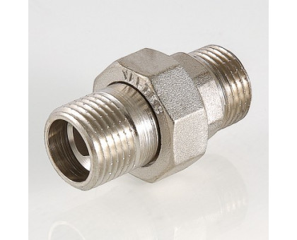 Сгон прямой разъемный (американка) VALTEC 1/2" нар.-нар. VTr.728.N.0004 Сгон прямой разъемный (американка) VALTEC 1/2" нар.-нар. VTr.728.N.0004