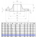 Фланец воротниковый  32*16 ( 4 отверстия )