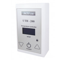 Терморегулятор накладной сенсорный UTH-200 (4KW) WHITE 	