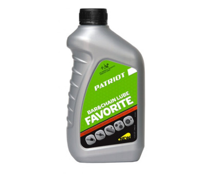 Масло цепное PATRIOT FAVORITE BAR&CHAIN LUBE 0,946л.