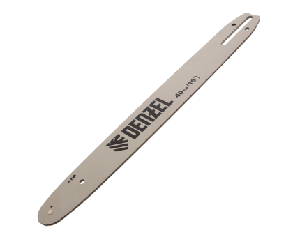 Шина для бензопилы DGS-4516, длина 40 см (16"), шаг 3/8", паз 1,3 мм, 57 звеньев// Denzel 59801