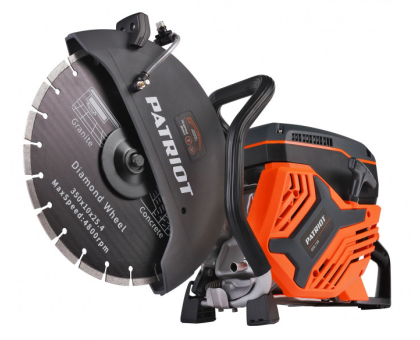 Бензорез PATRIOT DSG 735, 75сс, 4.8 л.с, 350мм