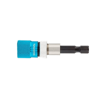 Адаптер для бит с ограничителем и двойным магнитом,1/4"// Gross 11317