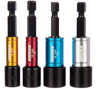 Набор бит с торцевыми головками 8, 10, 12, 13 мм, магнит, Nut-Driver S2// Gross 11627										