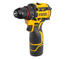 Дрель-шуруповерт аккумуляторная бесщет. CDH-BL-12, Li-Ion, 12 В// Denzel 26108										