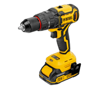 Дрель-шуруповерт аккумуляторная ударная бесщет. CIDH-BL-20, Li-Ion, 20 В// Denzel 26137