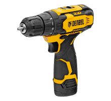 Дрель-шуруповерт аккумуляторная CDQ-12, Li-Ion, 12 В// Denzel 26106