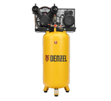 Компрессор воздушный рем. привод BCV2200/100, 2,2 кВт, 100 литров, 370 л/мин// Denzel 58110									