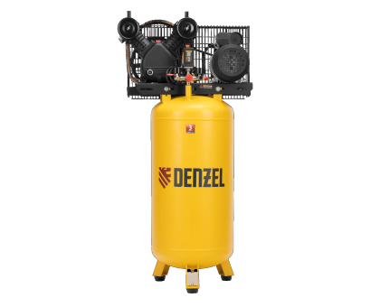 Компрессор воздушный рем. привод BCV2200/100, 2,2 кВт, 100 литров, 370 л/мин// Denzel 58110									