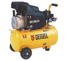 Компрессор воздушный DK1500/24,Х-PRO 1,5 кВт, 230 л/мин, 24 л// Denzel 58063										