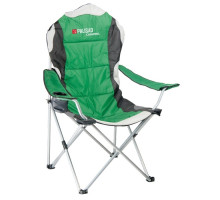 Кресло складное с подлокотниками и подстаканником 60x60x110/92 см, Camping// Palisad арт.69592