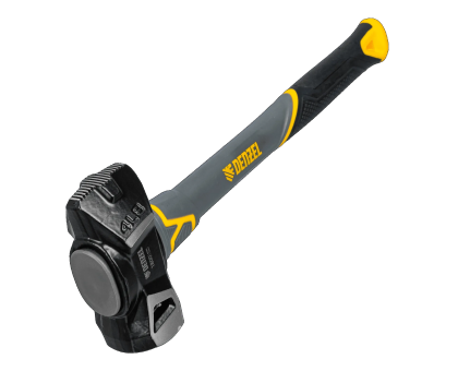 Кувалда с клиновидным бойком 1,8 кг, фибергласовая рукоятка c TPR //Denzel 11016