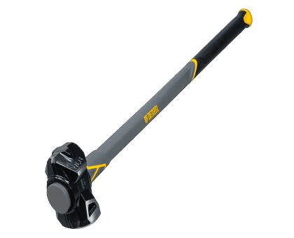 Кувалда с клиновидным бойком 3,6 кг, фибергласовая рукоятка c TPR //Denzel 11017