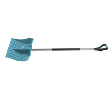 Лопата для уборки снега пластиковая LUXE, 540х375х1520 мм, стальной черенок// Palisad