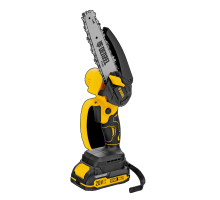 Цепная мини-пила аккумуляторная бесщет., CCS-150, шина 150 мм, Li-Ion, 20 В // Denzel 58650									