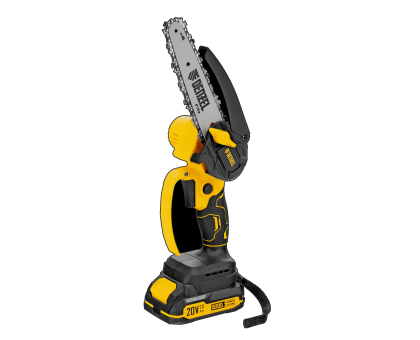 Цепная мини-пила аккумуляторная бесщет., CCS-150, шина 150 мм, Li-Ion, 20 В // Denzel 58650									