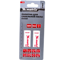Полотна по металлу для сабельной пилы S522EF 75 / 1,4 мм, Bimetal, 2 шт., PRO// Matrix 782008