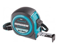 Рулетка Komfortabel, 5 м х 19 мм, обрезиненный корпус// Gross 32561