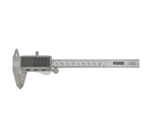 Штангенциркуль, 150 мм, электронный, большой дисплей, с глубиномером// Denzel