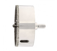 Сверло алмазное по керамограниту,100 х 67 мм, 3-гранный хвостовик// Matrix арт.726883
