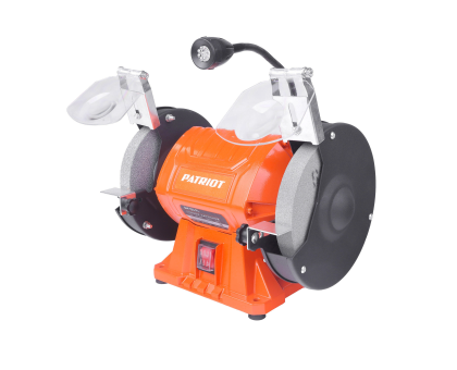 Станок заточной PATRIOT Expert GM 150 PL, подсветка, 375Вт, 2980об/мин,150мм диск, А36/А60 зерн, пос